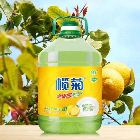 榄菊 【20斤】大容量桶装实惠装洗洁精商用去油不伤手食品级果蔬清洗剂 图片 5