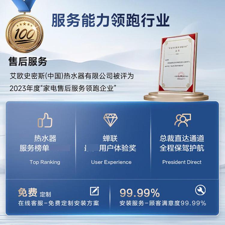 佳尼特 AO史密斯佳尼特电热水器HTB超薄双胆扁桶双3KW速热专利免清洗