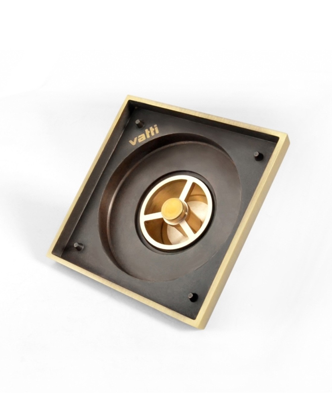 [精致仿古]全铜弹簧防臭地漏芯