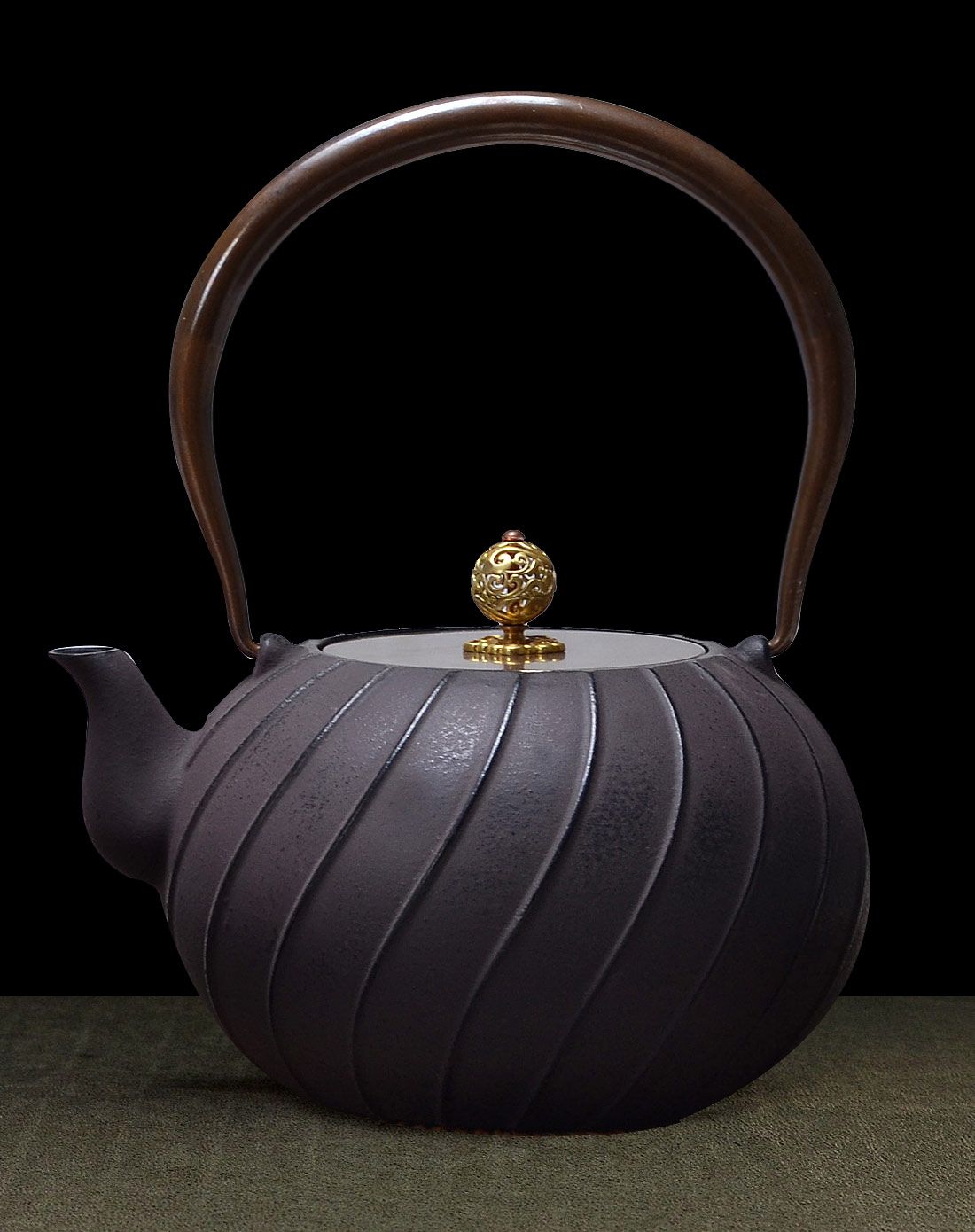 道纹精制煮水铁壶