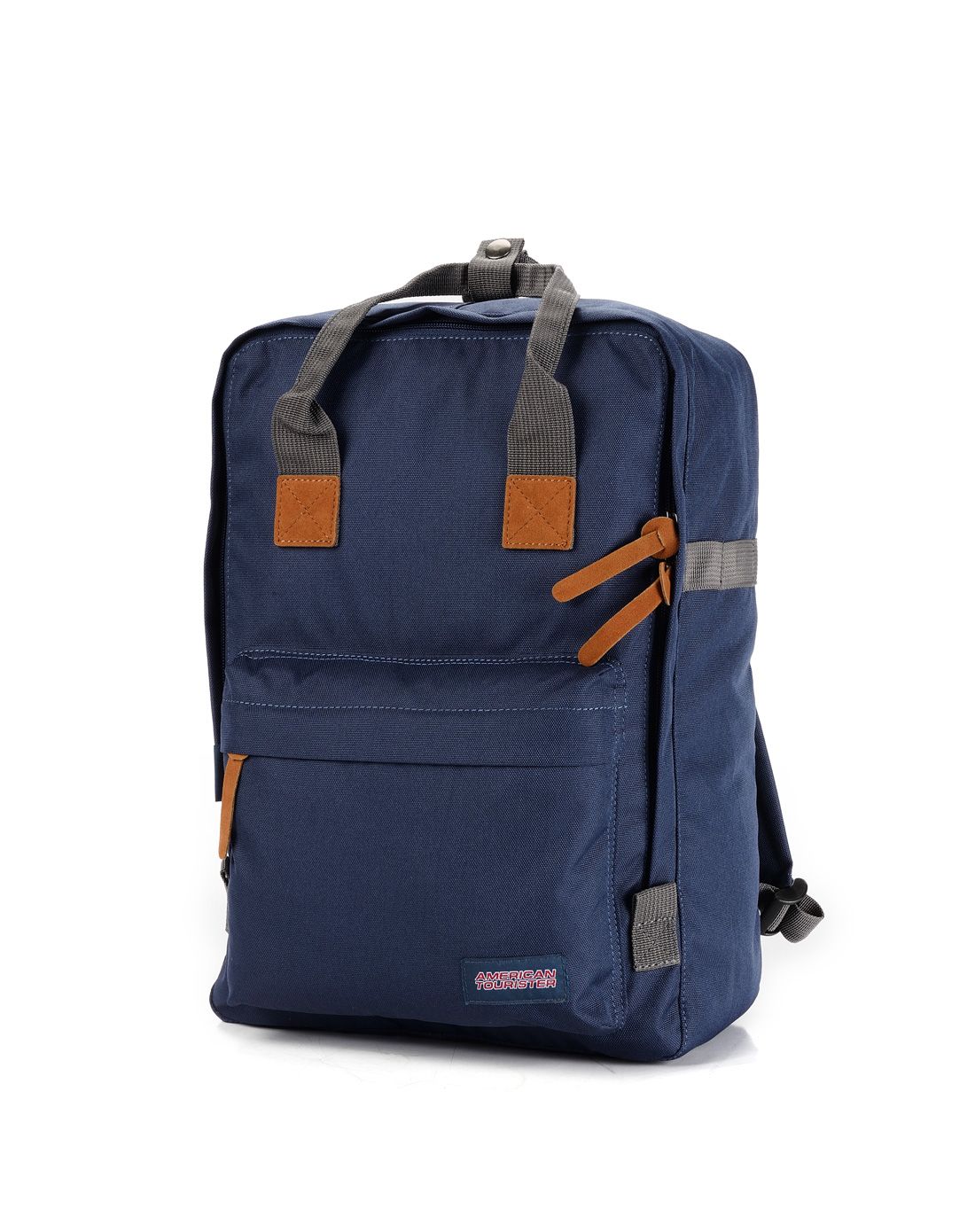 美旅1年全球联保深蓝色电脑双肩包