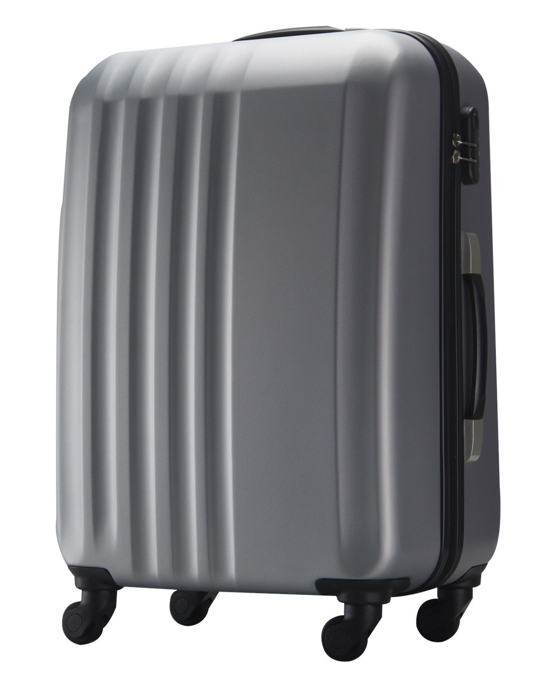 磨砂面防刮旅行箱24寸银色