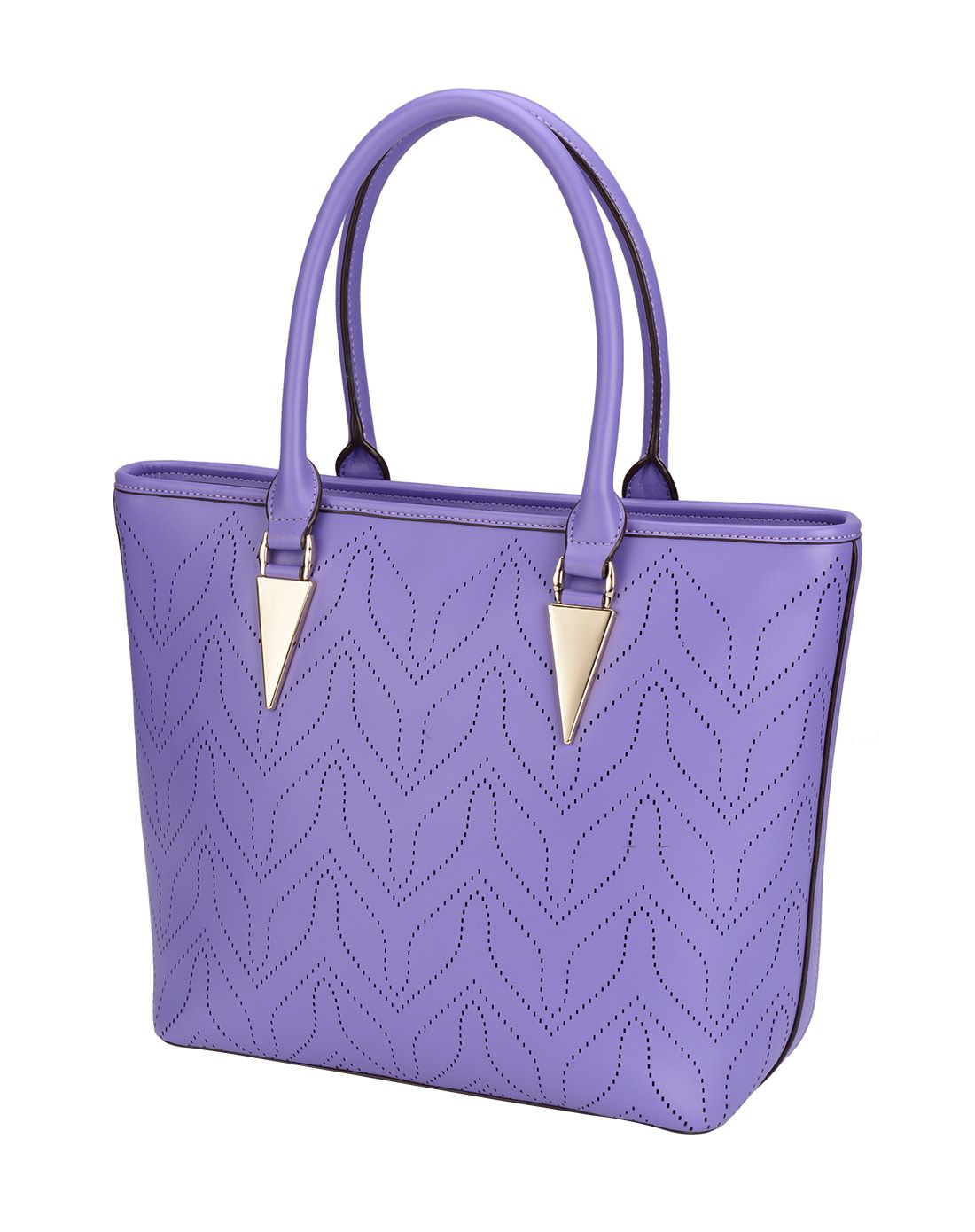 卓凡尼-华伦天奴giovanni valentino箱包新客专场女款紫色牛皮手提包