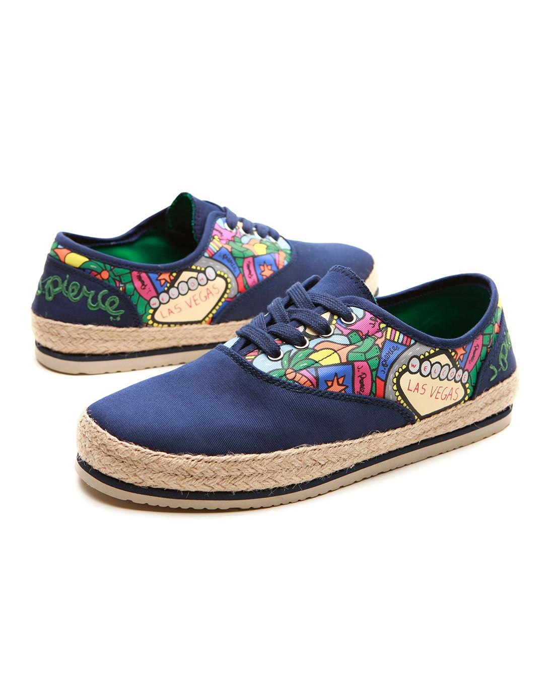 设计师款快乐玛丽男鞋涂鸦绑带休闲鞋