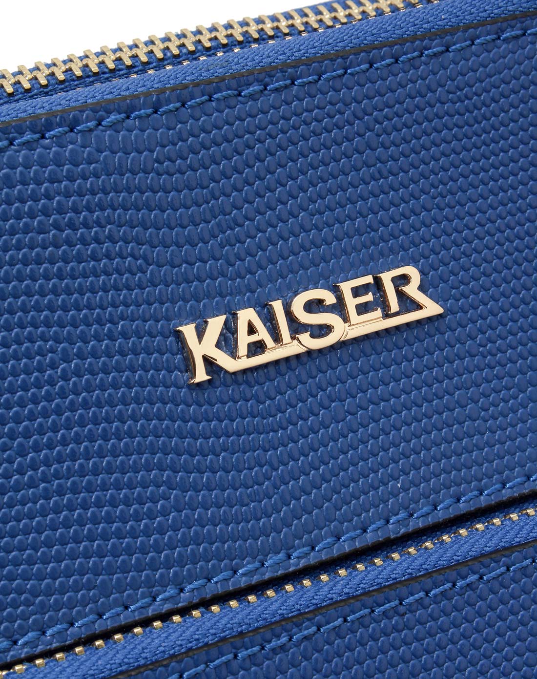 凯撒kaiser男女包特惠 女款蓝色牛皮简约时尚ol手提包2149200901a