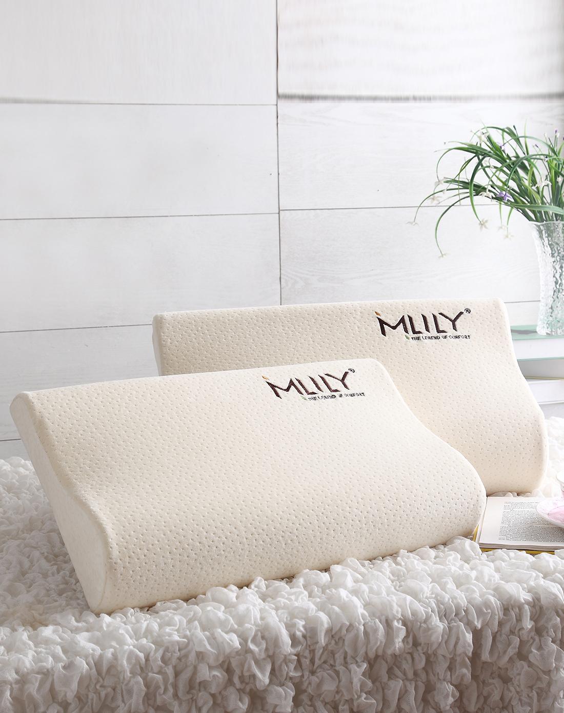 梦百合mlily床垫专场护颈椎枕头幻梦舒享枕s 50*30*8/5cmml1400000025