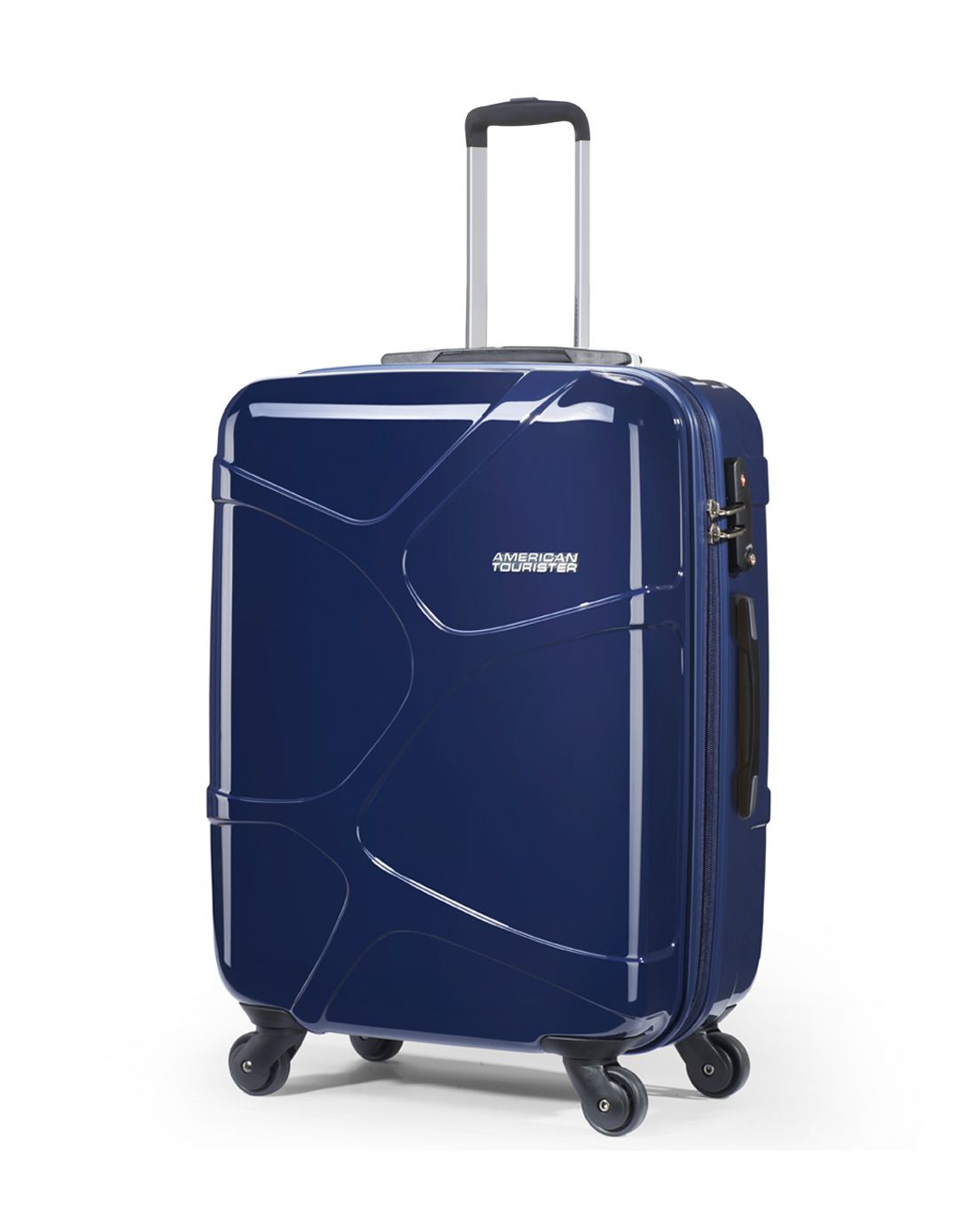 美旅3年全球联保24寸藏蓝色万向轮拉杆箱