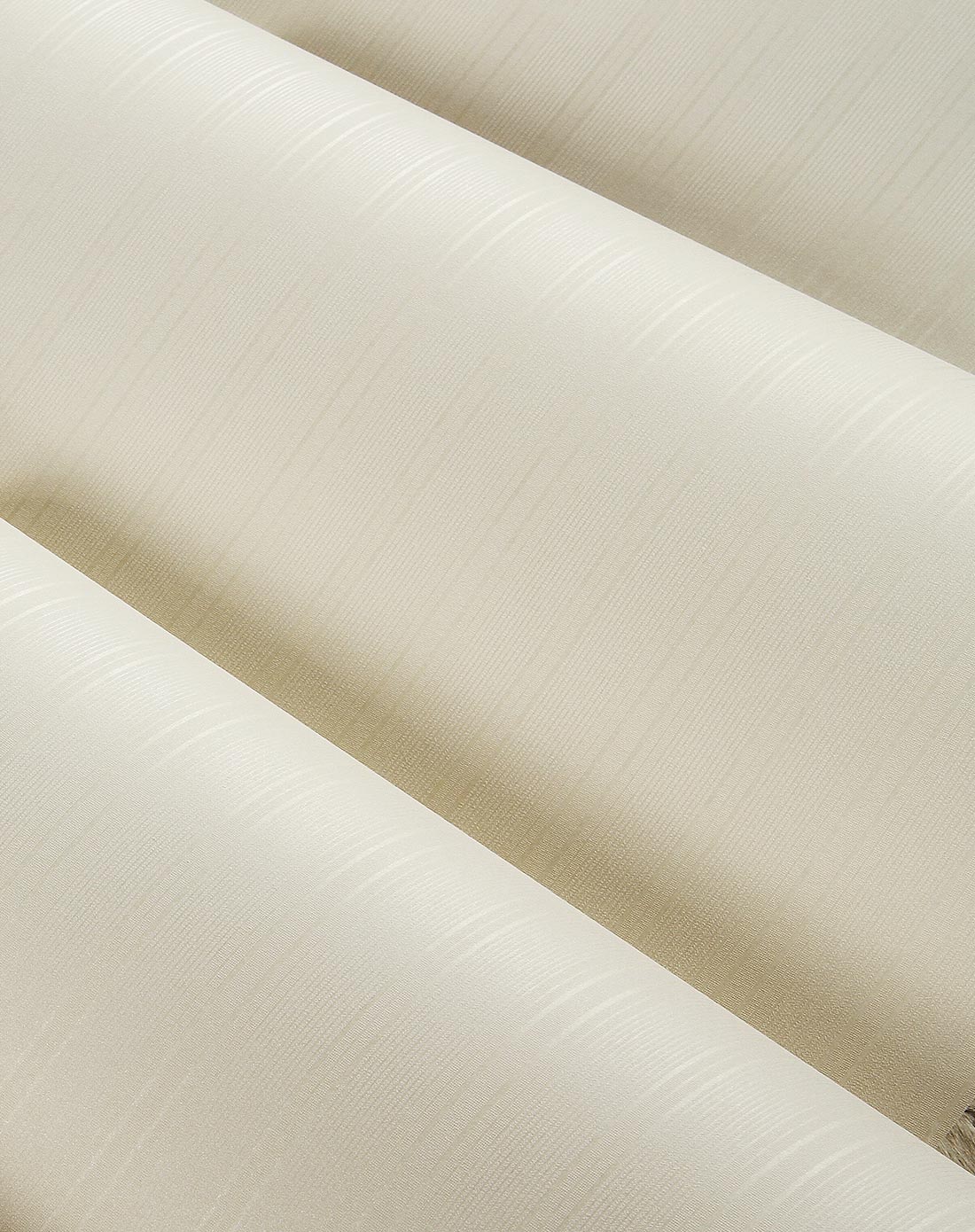 米色简约竖条纹3d无纺布墙纸