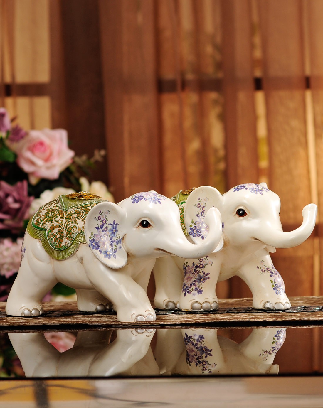 高档礼品情侣夫妻相摆件一对象