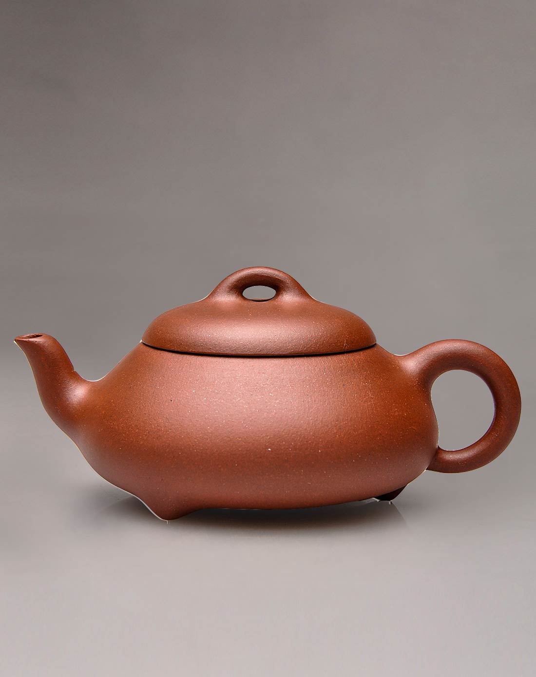 hf汉棠石瓢紫砂壶175ml 宜兴紫砂大师工艺 汉唐古风 饮茶养生待客首选