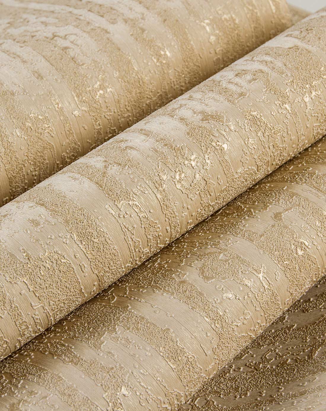 米黄竖条纹3d立体pvc墙纸