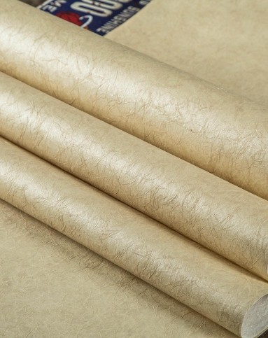 香槟色温馨素雅磨砂短纤无纺布墙纸