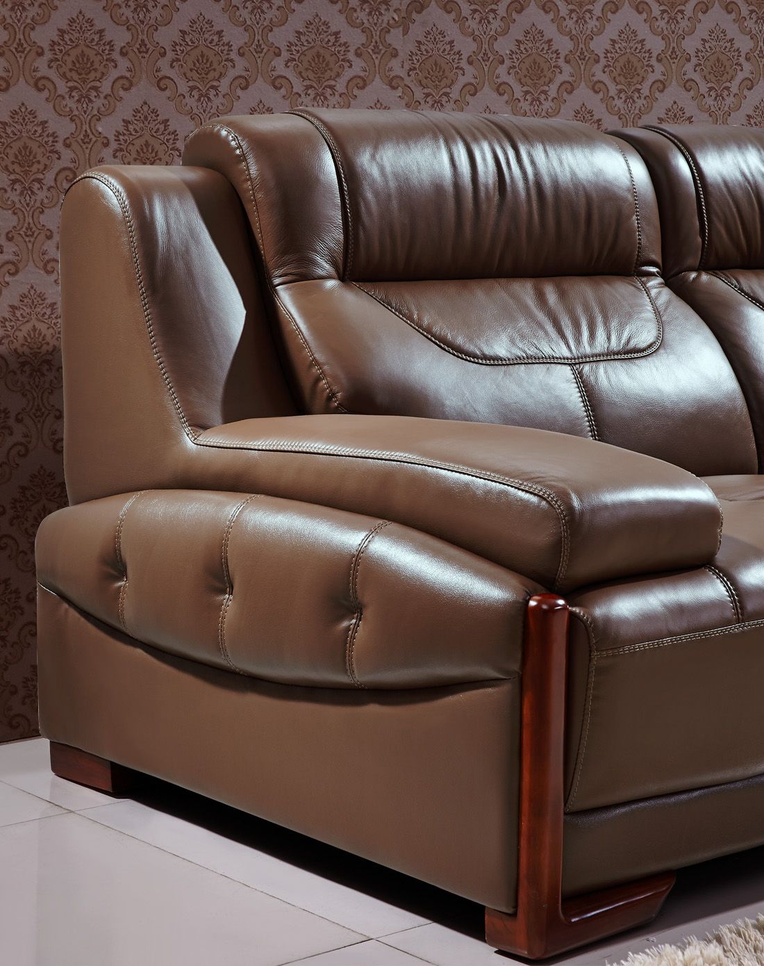 雅林家具专场优质羽绒 头层黄牛皮沙发 部分现货5880-a1_唯品会