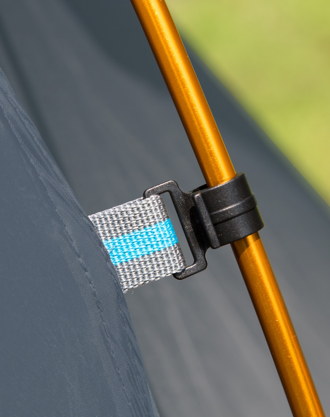 4人双层自动杆 柚木棕紫户外帐篷