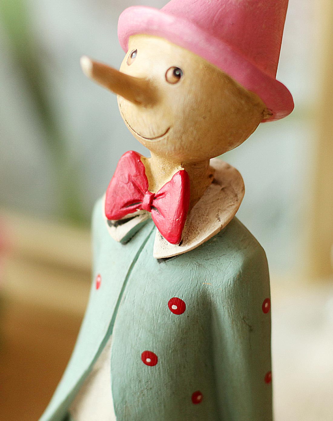 匹诺曹老故事欧式玩偶摆件立正