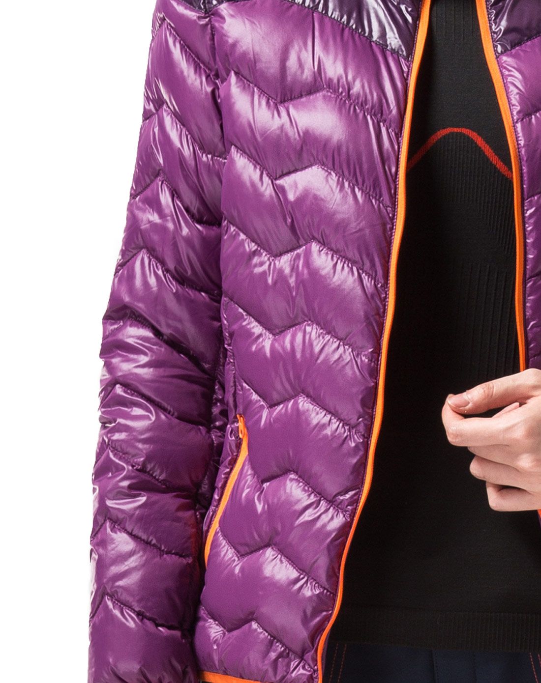 时尚轻便 女款紫罗兰/暗紫轻薄外套