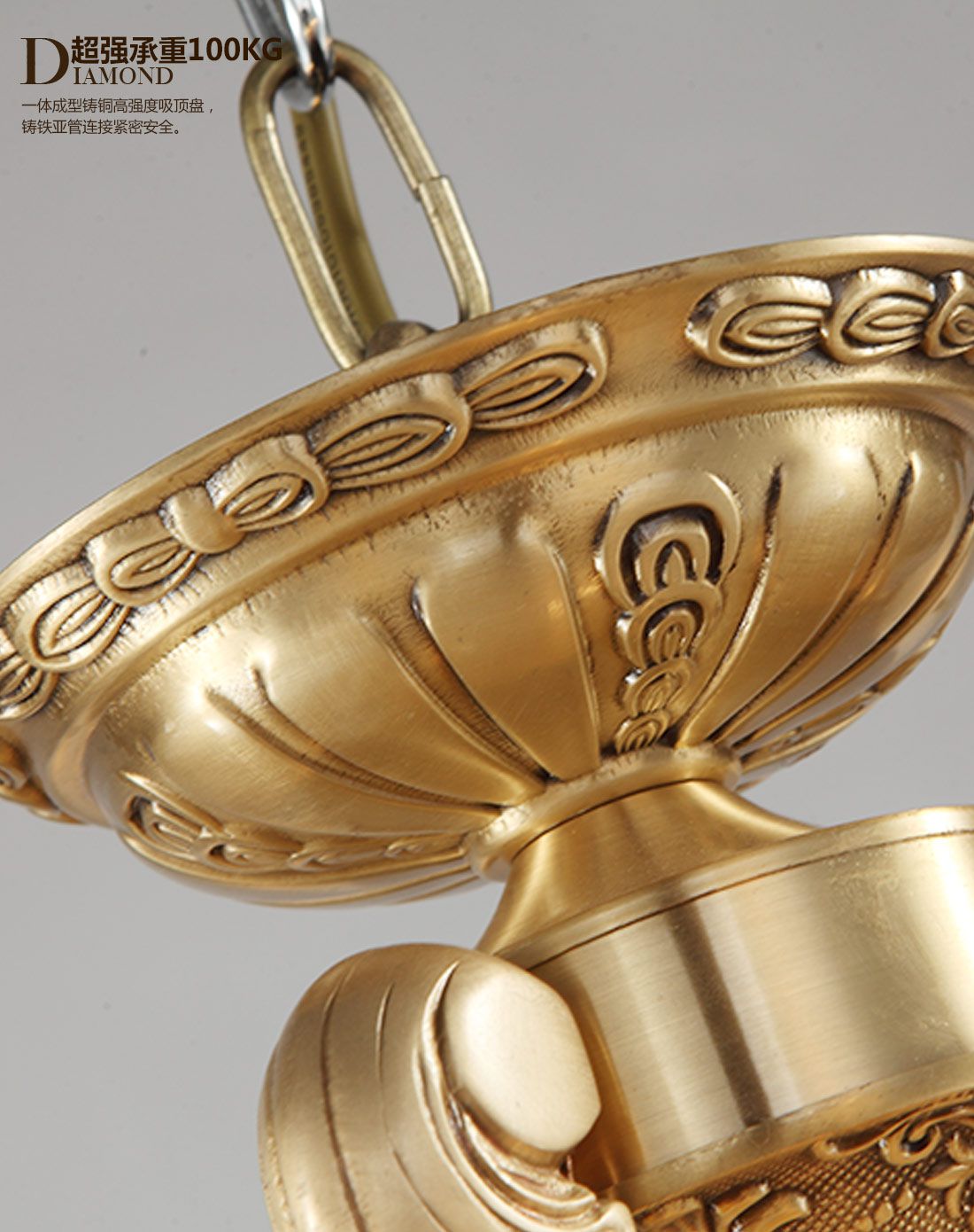 欧塞洛斯仿云石灯罩9头吊灯vipdp-h3309_唯品会