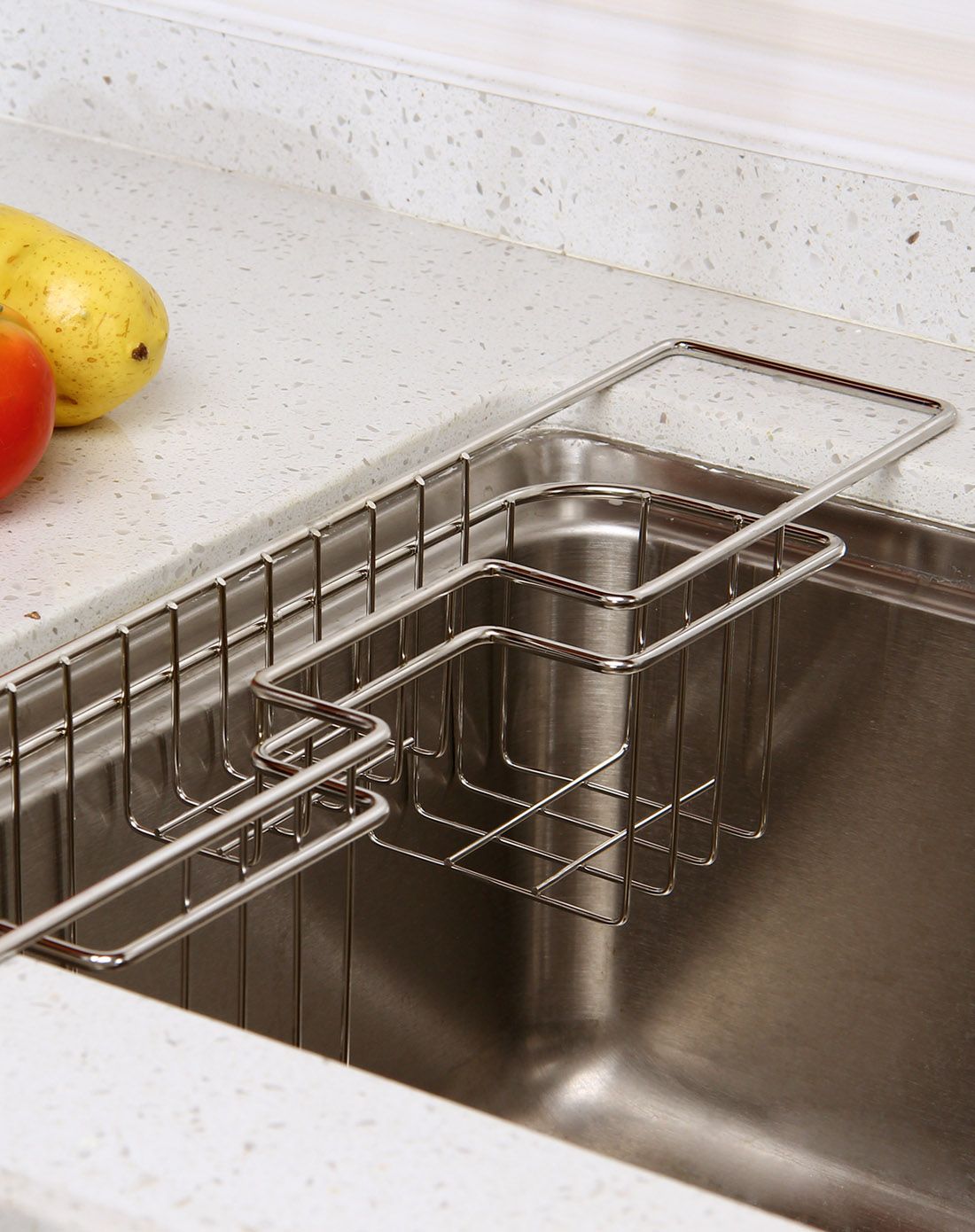 不锈钢多功能水槽沥水架