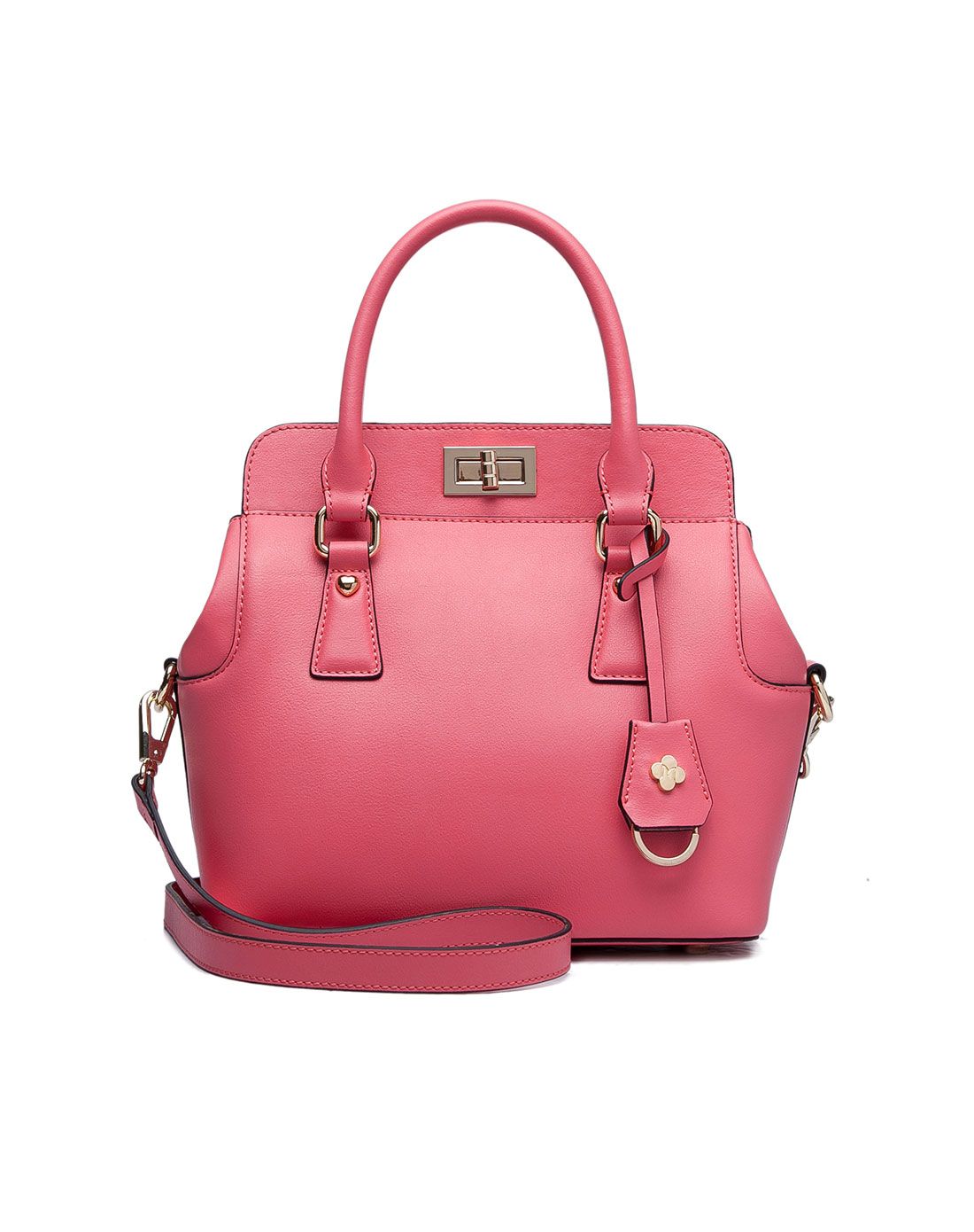 麦包包集团时尚m plus 粉红色梦起航系列手提单肩斜挎包1411001003