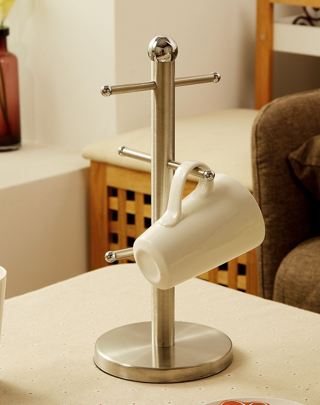 不锈钢挂杯架水杯架