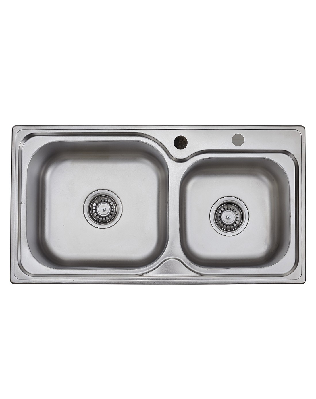 304不锈钢双槽厨房洗菜盆
