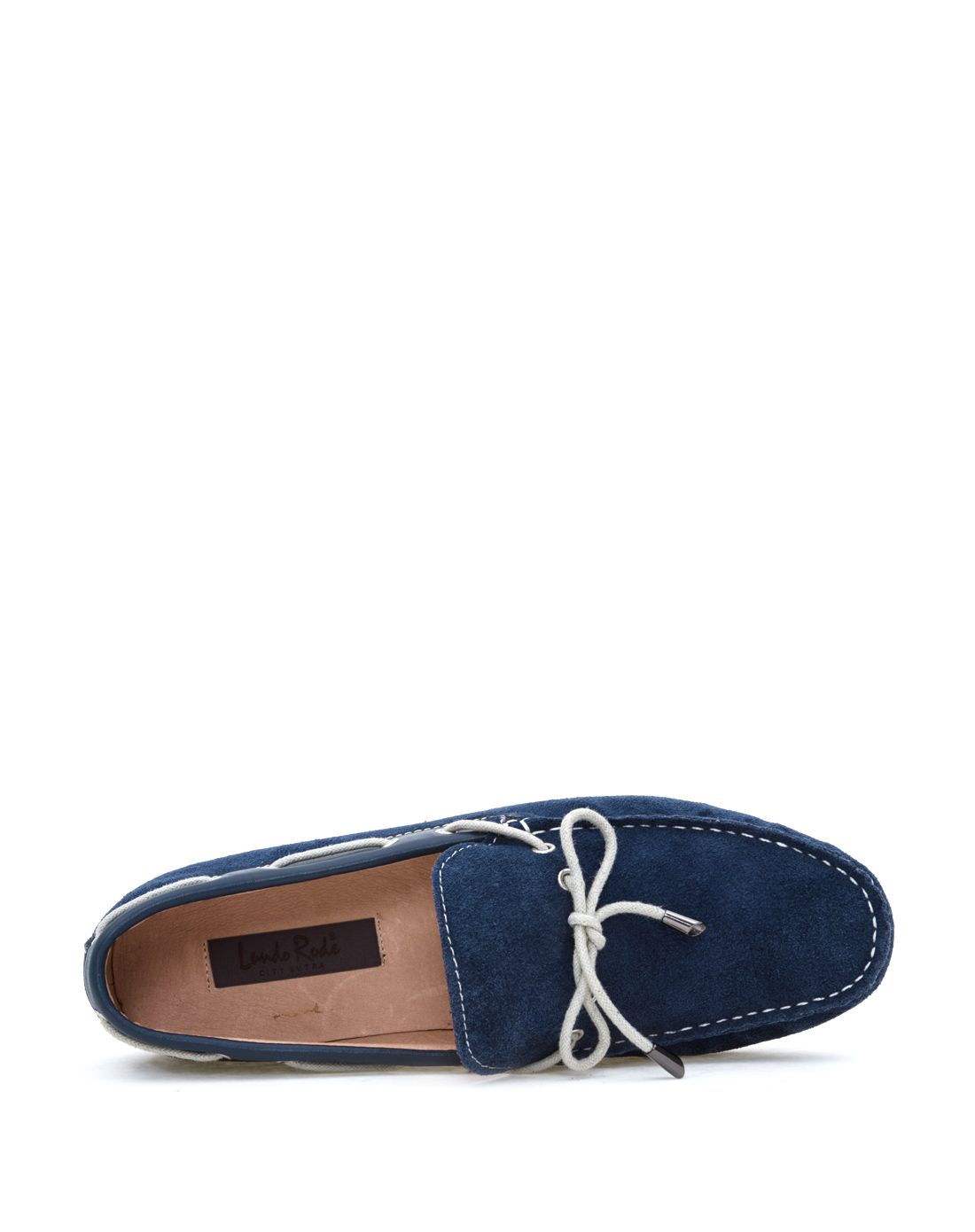 热风lando.rode男士蓝色一脚套便鞋