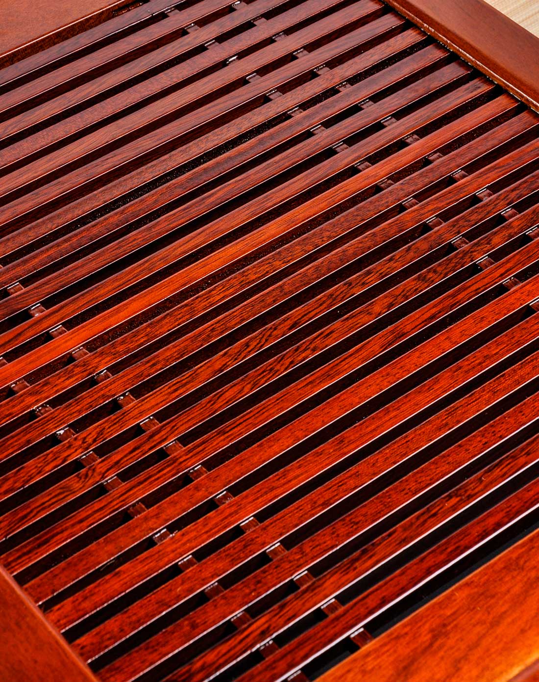 沙比利-风畅(小号)茶盘 实木茶盘茶具