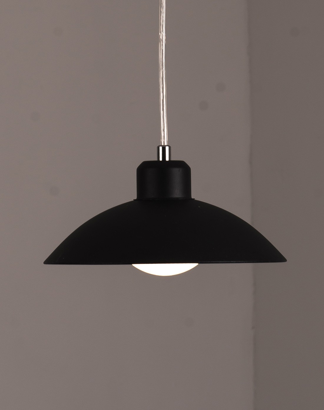 洲明led吊线灯流年单头黑色7w