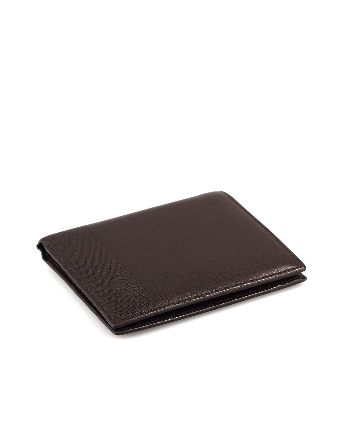 男士咖啡色头层牛皮钱包