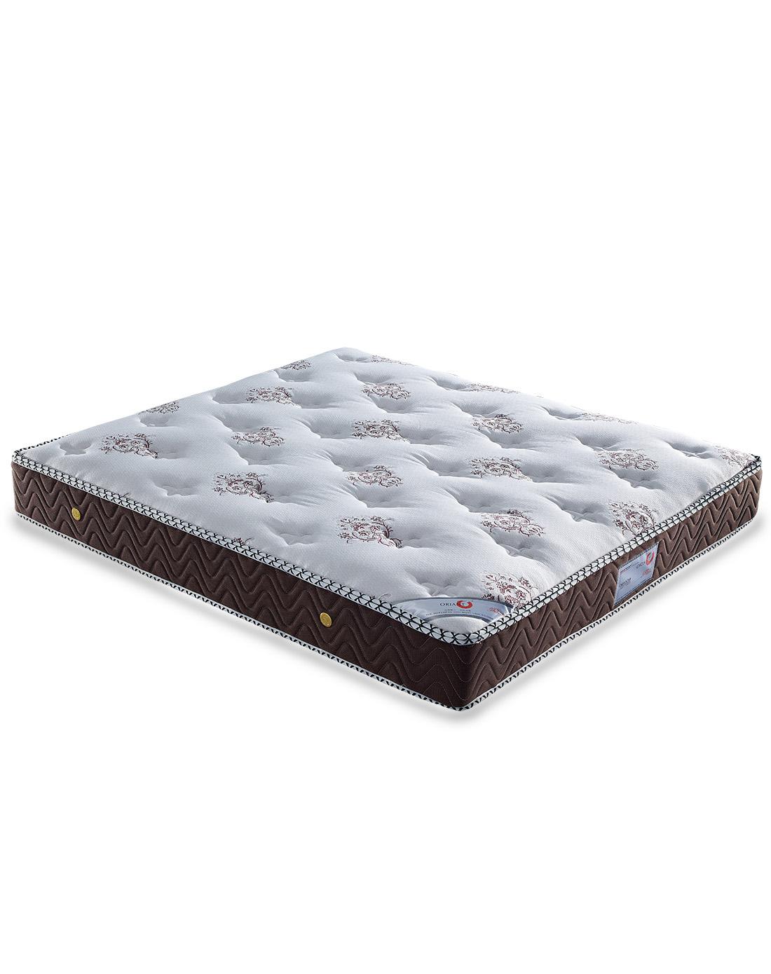 现代简约真皮床8098 防螨乳胶830床垫