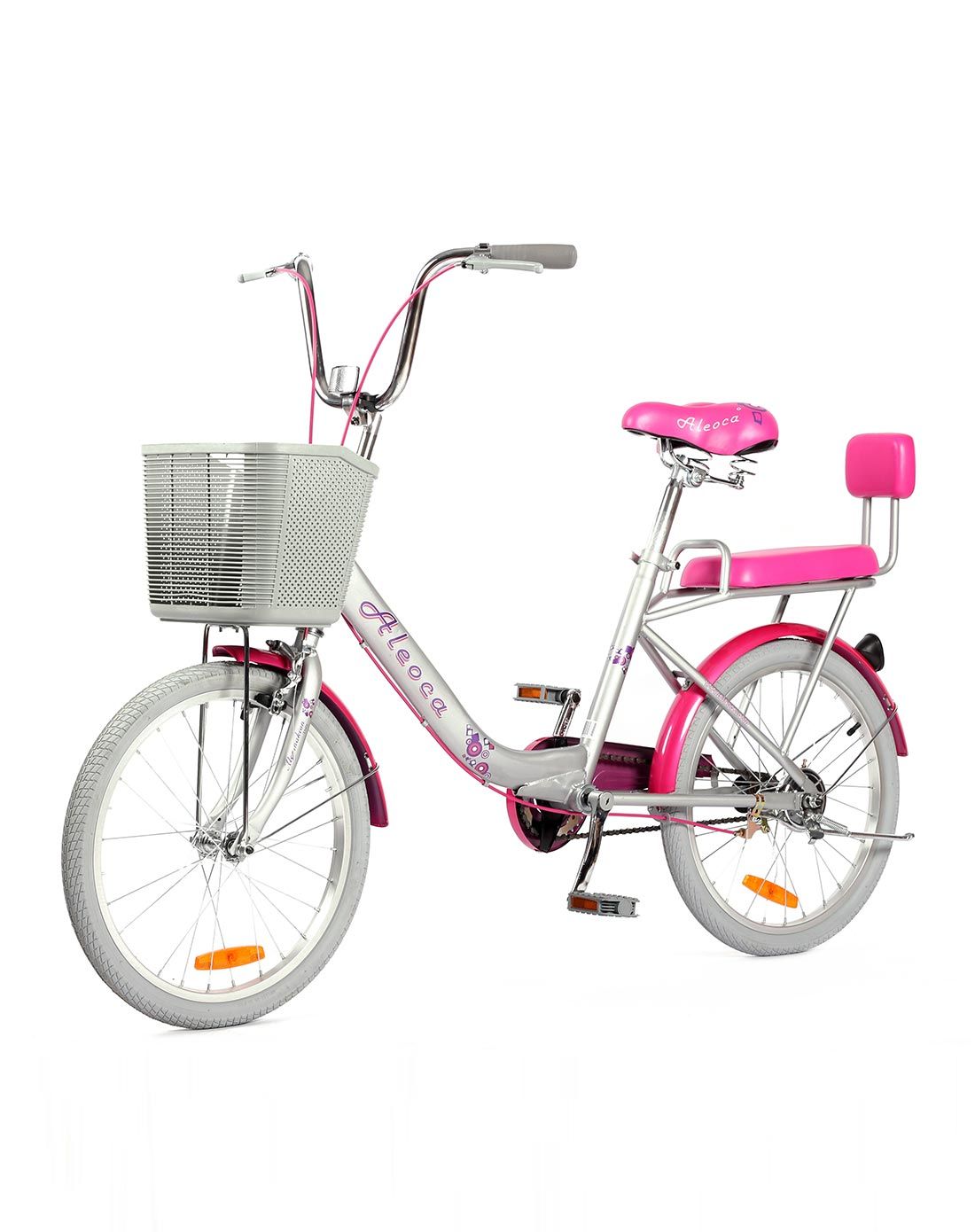 新加坡 银紫 20寸时尚复古休闲淑女车