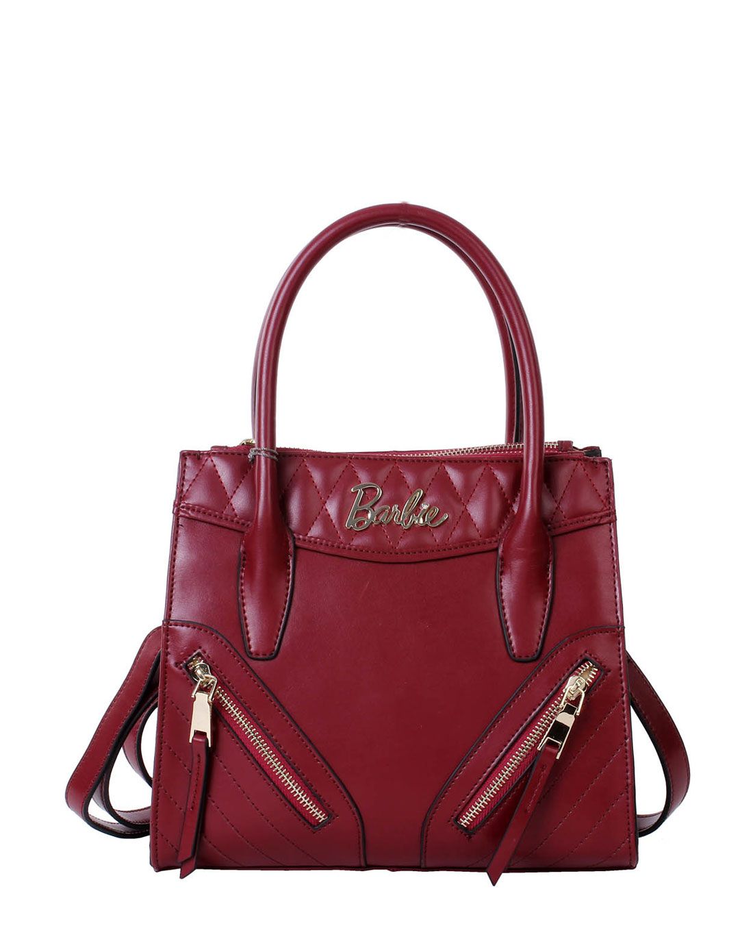 芭比紫芋色手提/斜挎袋