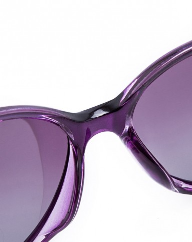 防紫外线偏光 女士紫色太阳眼镜