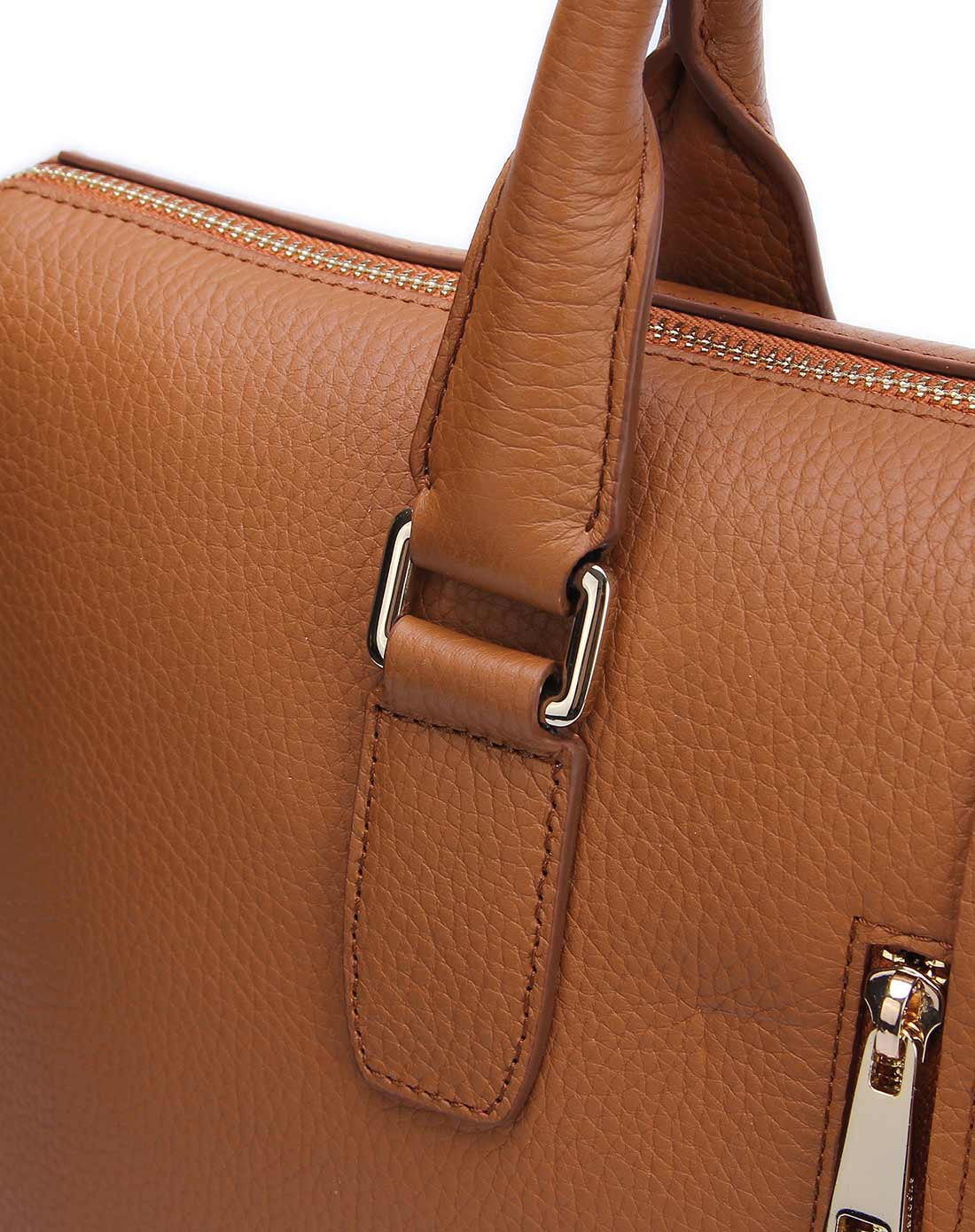 西班牙纯进口 男士棕色牛皮商务公文包手提包