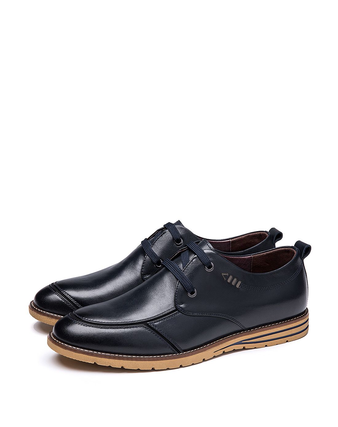 康龙英伦透气舒适商务休闲皮鞋